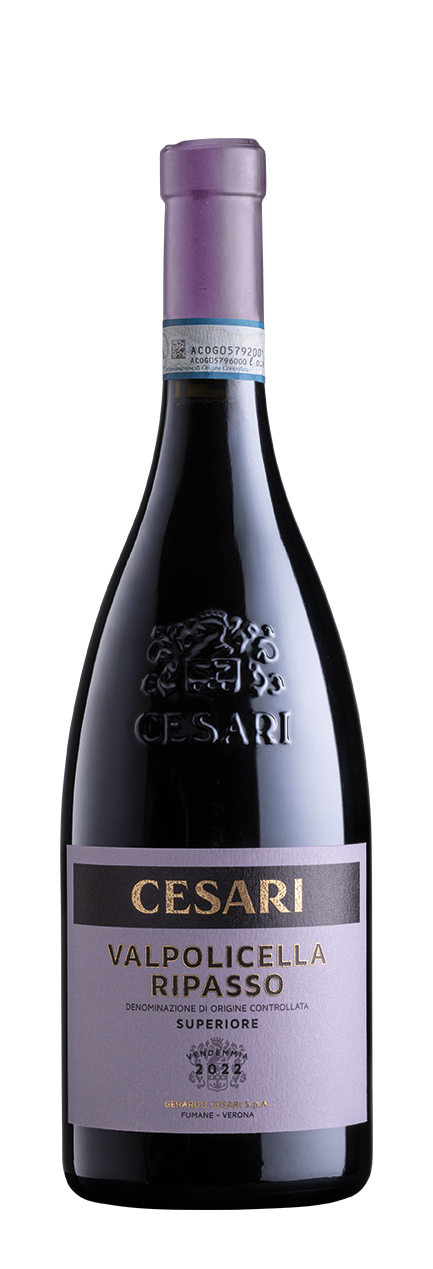 Valpolicella Ripasso Superiore Cesari 2023 bottiglia vino
