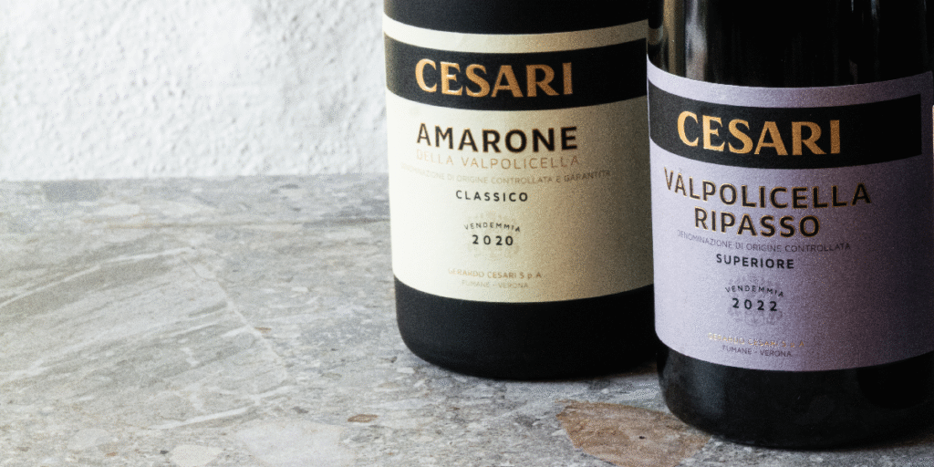 Amarone e Ripasso: differenze e somiglianze cesari