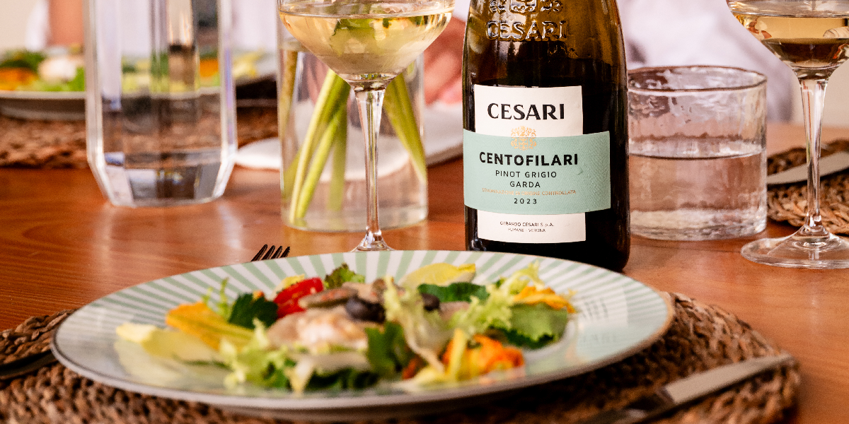 Pinot Grigio e Lugana del Garda: con cosa abbinarli? cesari