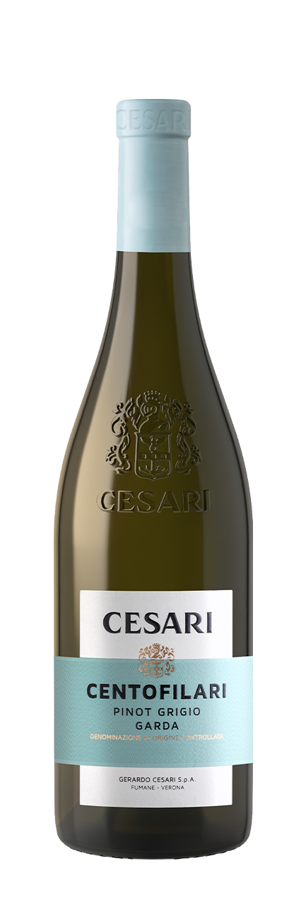 pinot grigio garda centofilari bottle of white wine by cesari_2026 update