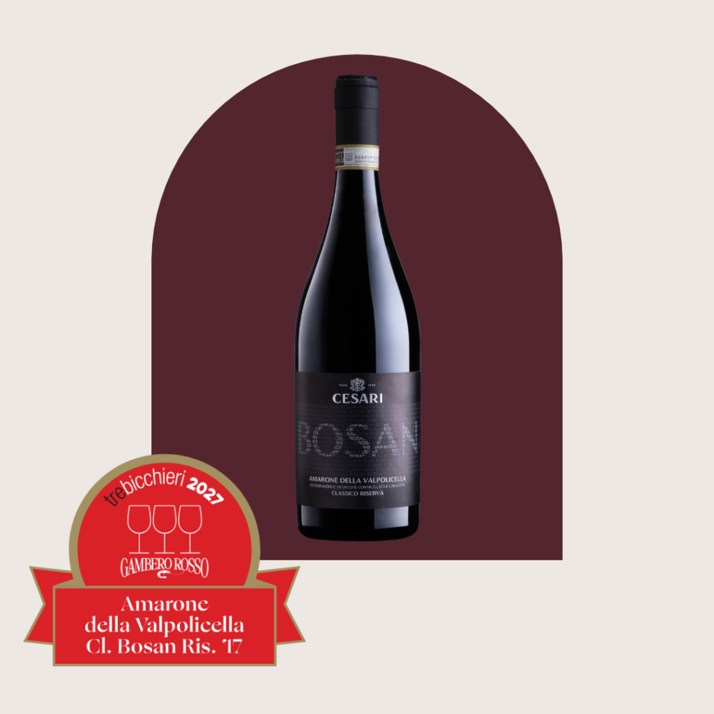 Amarone Bosan 2017 Tre Bicchieri 2027